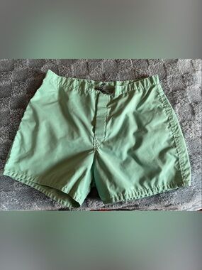 Light GREEN Birdwell Beach Britches Women’s Swim/Beach Shorts